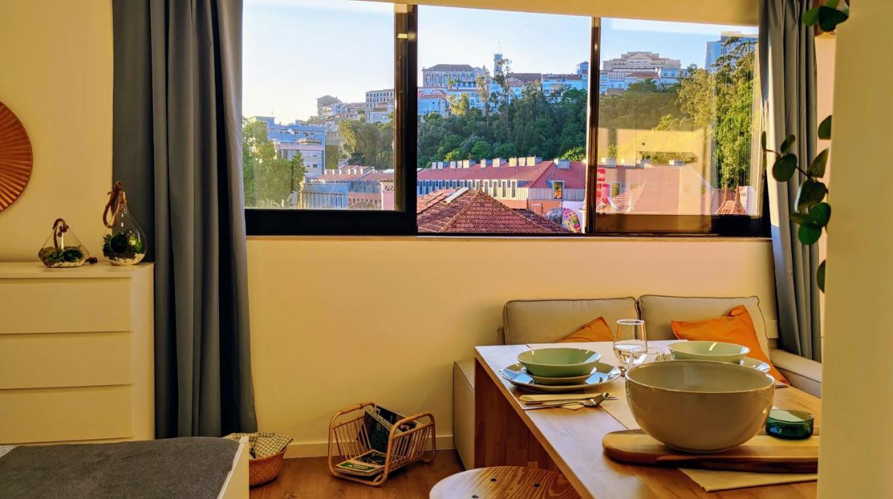 Stylish And Elegant Studio - Best View And Location In Coimbra Downton Exterior foto